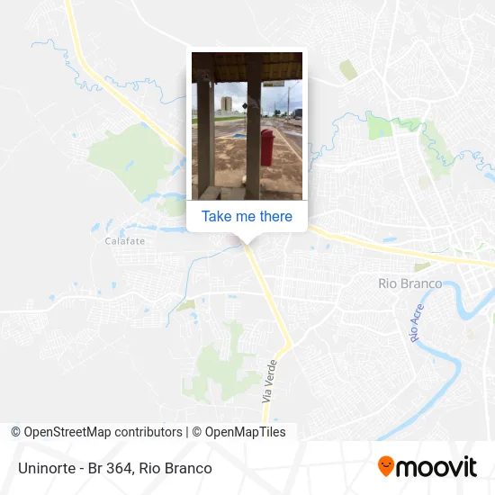 Uninorte - Br 364 map