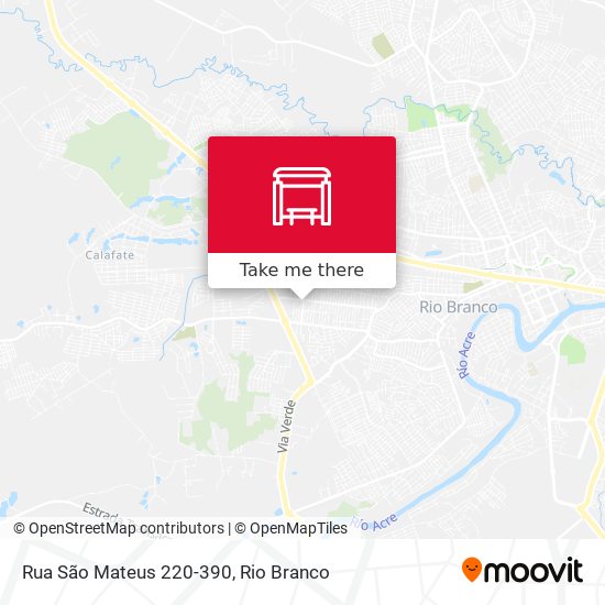 Rua São Mateus 220-390 map