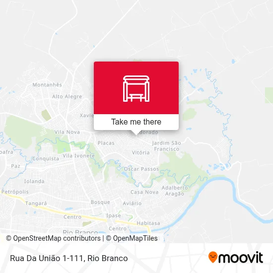 Rua Da União 1-111 map