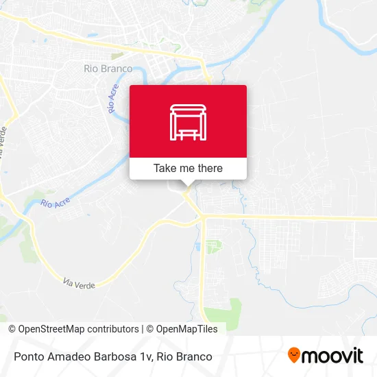 Ponto Amadeo Barbosa 1v map