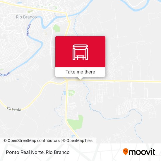 Ponto Real Norte map