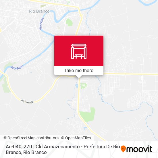 Mapa Ac-040, 270 | Cld Armazenamento - Prefeitura De Rio Branco