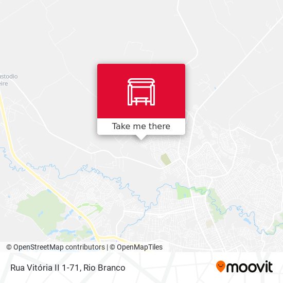 Rua Vitória II 1-71 map
