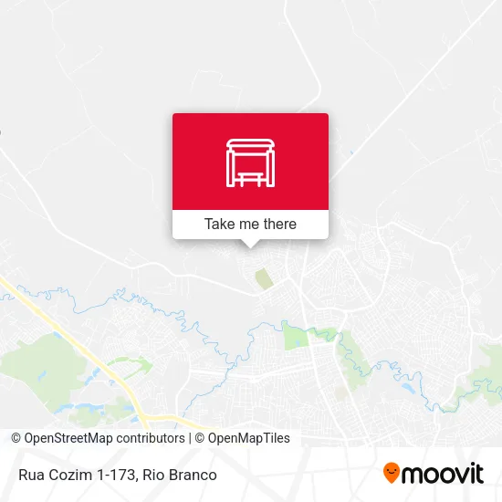 Rua Cozim 1-173 map