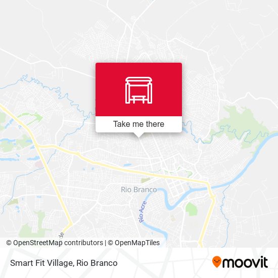 Mapa Smart Fit Village