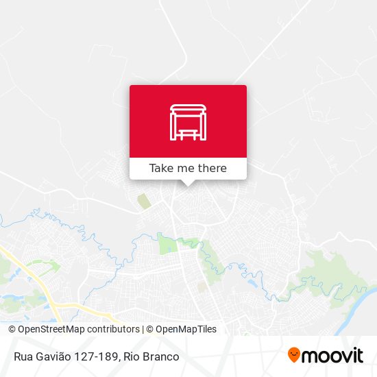 Rua Gavião 127-189 map