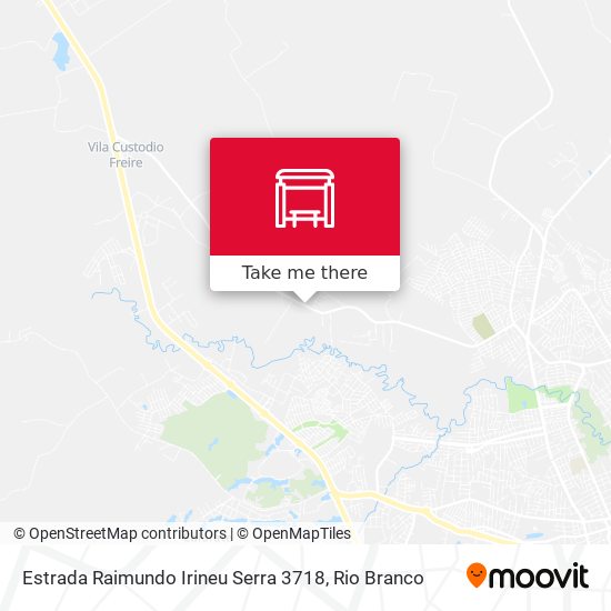 Estrada Raimundo Irineu Serra 3718 map