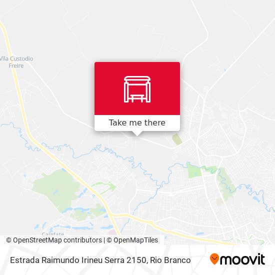 Estrada Raimundo Irineu Serra 2150 map