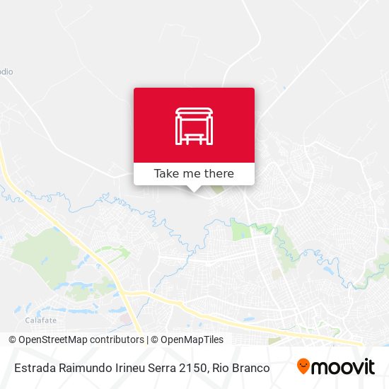 Estrada Raimundo Irineu Serra 2150 map