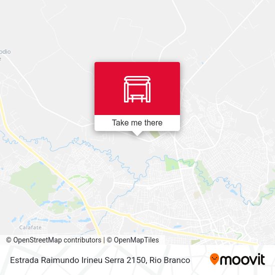 Estrada Raimundo Irineu Serra 2150 map