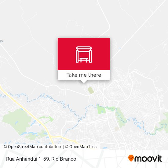 Rua Anhanduí 1-59 map