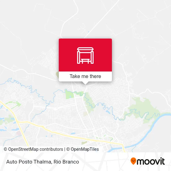 Auto Posto Thalma map