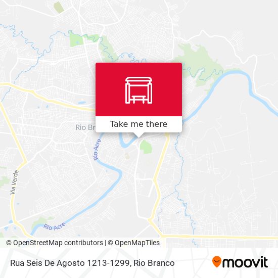 Rua Seis De Agosto 1213-1299 map