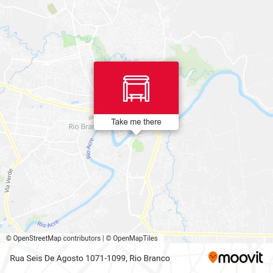 Rua Seis De Agosto 1071-1099 map