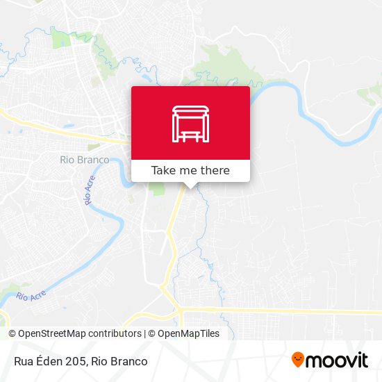 Rua Éden 205 map
