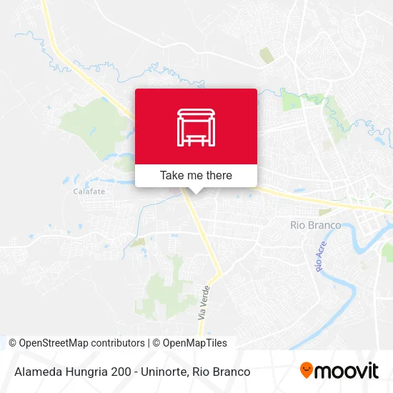 Alameda Hungria 200 - Uninorte map