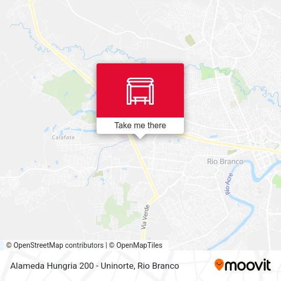 Alameda Hungria 200 - Uninorte map