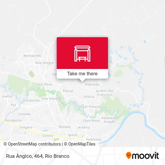 Rua Ângico, 464 map