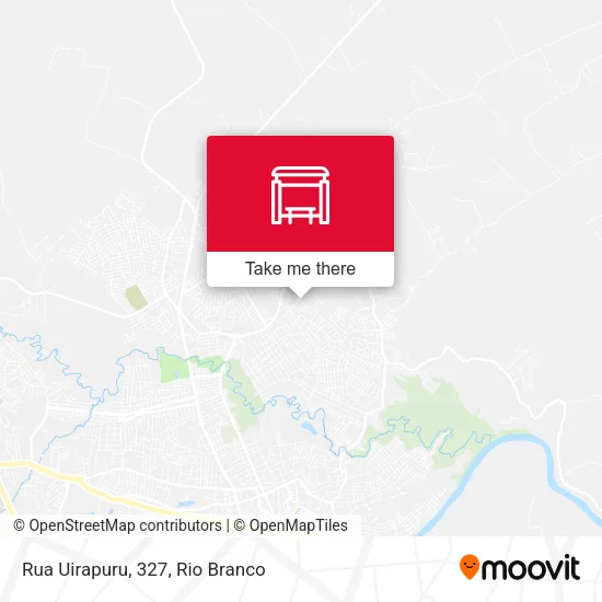 Rua Uirapuru, 327 map