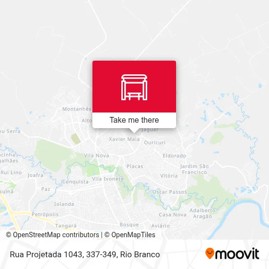 Rua Projetada 1043, 337-349 map