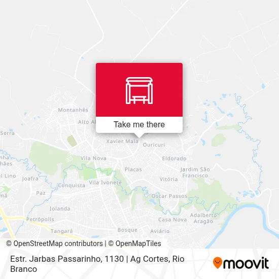 Estr. Jarbas Passarinho, 1130 | Ag Cortes map