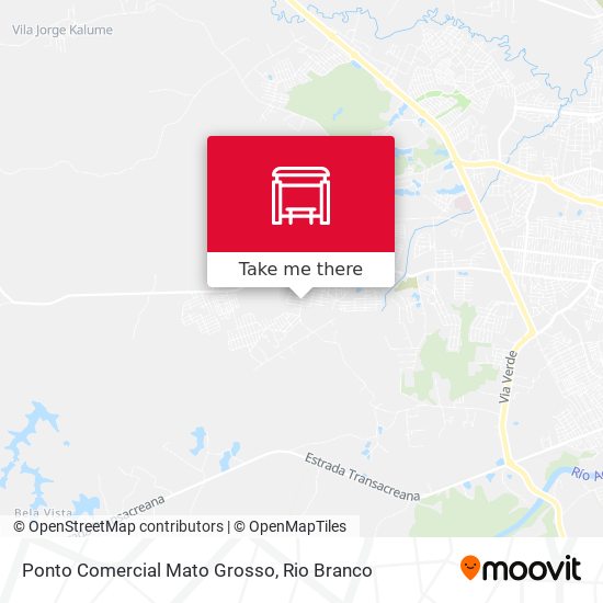 Ponto Comercial Mato Grosso map