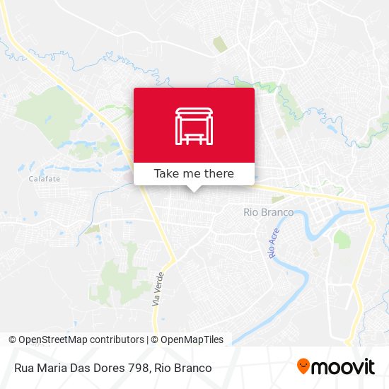 Rua Maria Das Dores 798 map