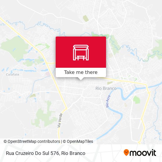 Rua Cruzeiro Do Sul 576 map