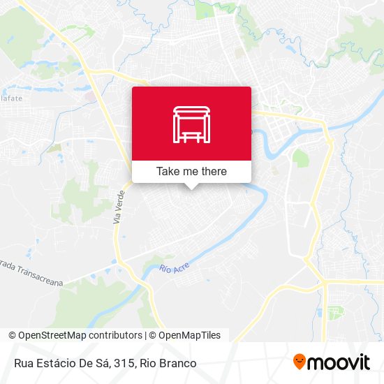 Rua Estácio De Sá, 315 map