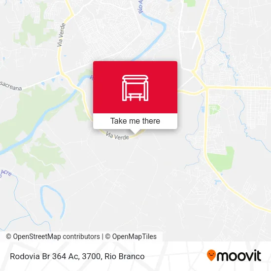 Rodovia Br 364 Ac, 3700 map