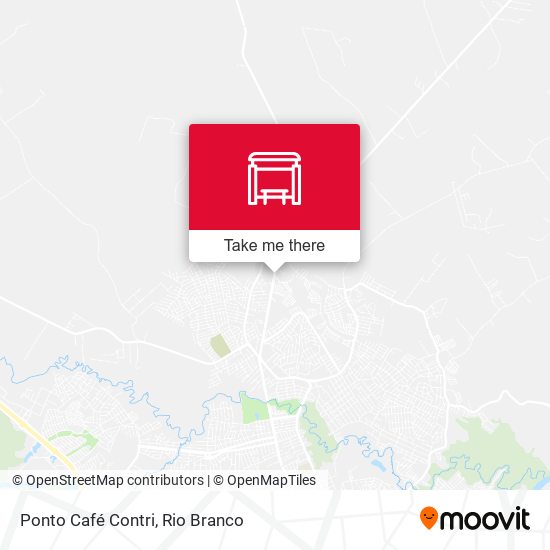 Ponto Café Contri map