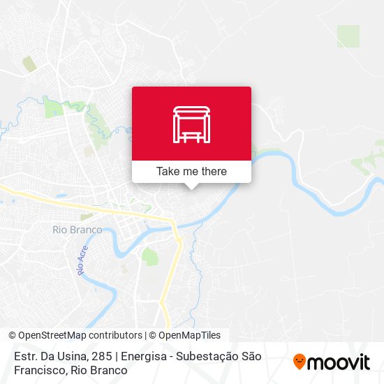 Estr. Da Usina, 285 | Energisa - Subestação São Francisco map