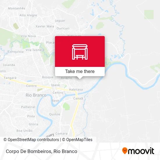 Corpo De Bombeiros map