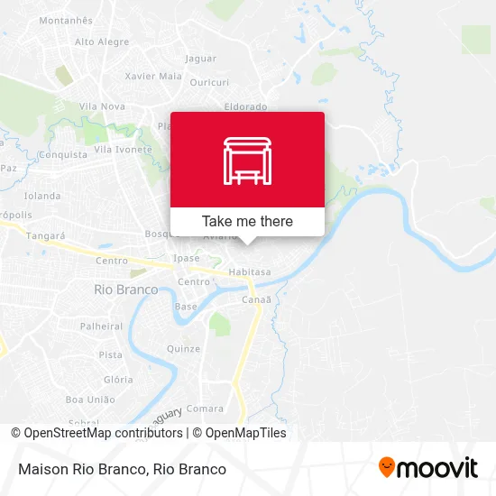Maison Rio Branco map