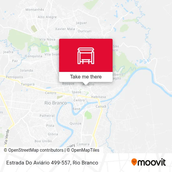 Estrada Do Aviário 499-557 map