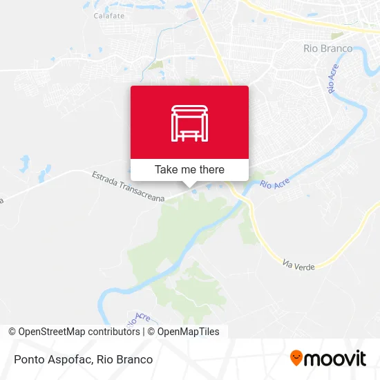 Ponto Aspofac map