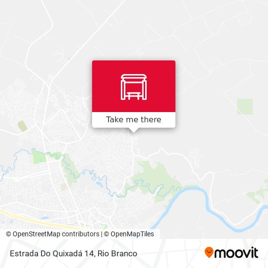 Estrada Do Quixadá 14 map