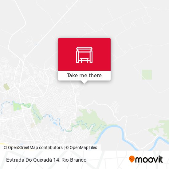 Estrada Do Quixadá 14 map