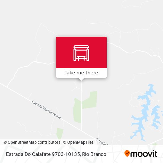 Estrada Do Calafate 9703-10135 map