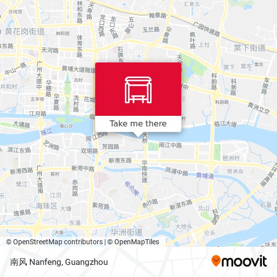 南风 Nanfeng map