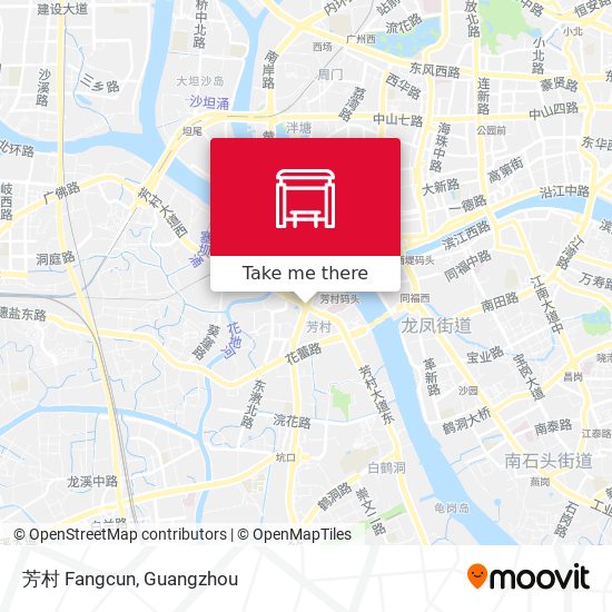 芳村 Fangcun map