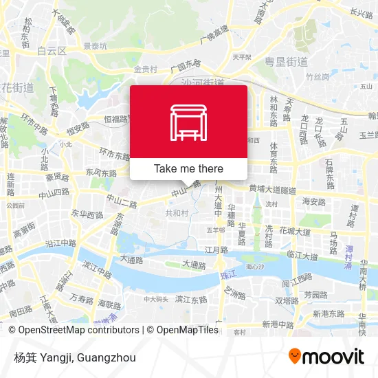 杨箕 Yangji map