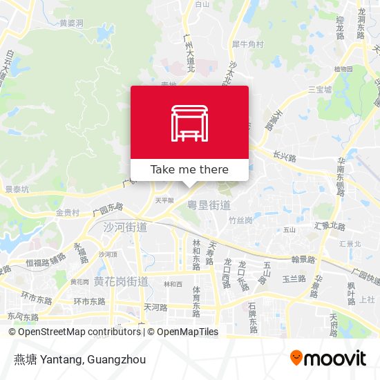燕塘 Yantang map