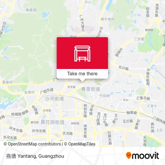 燕塘 Yantang map
