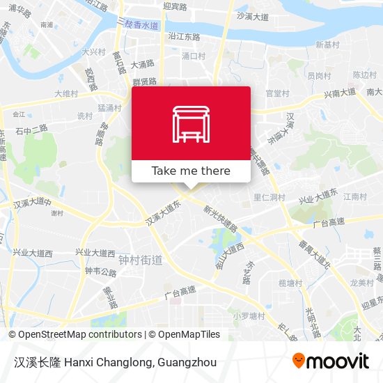 汉溪长隆 Hanxi Changlong map