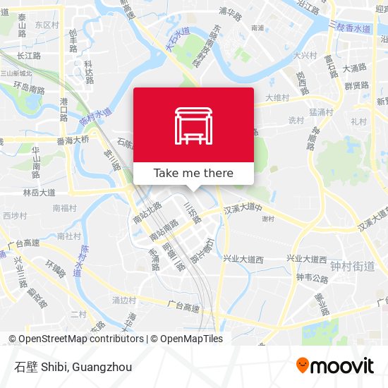 石壁 Shibi map