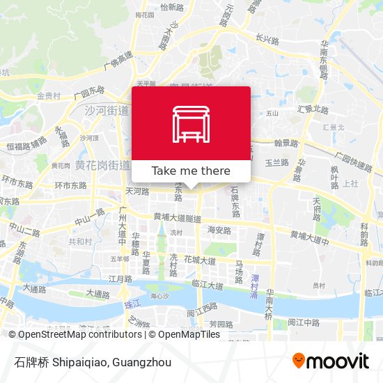 石牌桥 Shipaiqiao map
