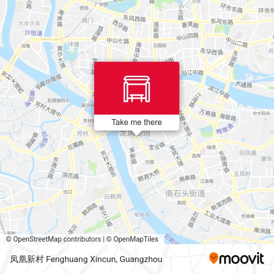 凤凰新村 Fenghuang Xincun map