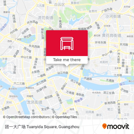 团一大广场 Tuanyida Square map