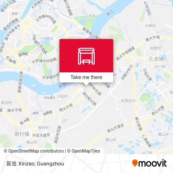 新造 Xinzao map